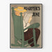 Vintage plakat Harper's juni af Edward Penfield