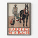 Vintage plakat Harper's March vægdekoration landlig og rustik