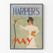 Vintage plakat Harper's maj 1894 af Edward Penfield