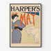 Vintage plakat Harper's May - Elegant og landlig illustration