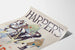 Vintage plakat Harper's november - Illustration af hest og vogn