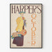 Vintage plakat Harper's oktober - Elegant vægdekoration