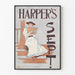 Vintage plakat af Harper's september forelæsning om kvinder