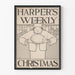 Vintage plakat Harper's Weekly Jul - Vægdekoration til køkken