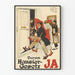Vintage plakat Hausier Gesetz - Retro tysk vægdekoration