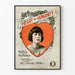 Vintage plakat Heart of Humanity dekorativ