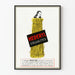 Vintage reklameplakat Hederyl Cellulites Vintage