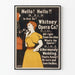 Vintage plakat Hello! Hello!! Whitney Opera Co. - Retro vægdekoration