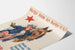 Vintage plakat Hjælp hesten med at redde soldaten - American Red Star
