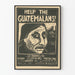 Solidaritetsplakat Guatemala - Humanitær Hjælp Vintage