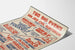 Vintage plakat for begivenhed teater og dans San Jose Civic Auditorium