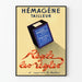 Vintage reklameplakat Hémagène skrædder - Retro vægdekoration