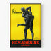 Vintage plakat Hémagéine Giraud - Vægdekoration Kraft