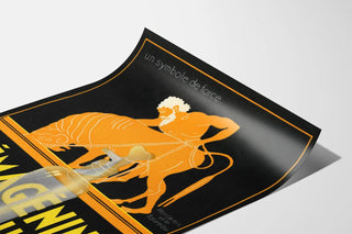Vintage plakat Hémagénine Giraud vægdekoration