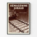 Vintage plakat Hémagéine Giraud - Medicinsk vægdekoration