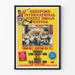 Plakat for den Internationale Orgelfestival i Barbarie Hereford 1996