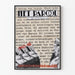 Historisk plakat Het Parool 1940-1945 Amsterdam