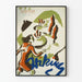 Vintage plakat til vandreture i naturen - Kunstnerisk vægdekoration