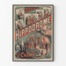 Vintage plakat Hippodrome La Chasse La Curée