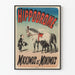 Vintage plakat af Hippodrome Maximus og Minimus