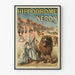 Vintage plakat Hippodrome Néron historisk vægdekoration