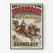 Vintage plakat Hippodrome Skobeleff dekorativ