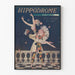 Vintage plakat Hippodrome Souvenir Book ballet