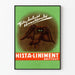 Vintage plakat Hista-Liniment Beytout til smerter og gigt