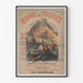 Vintage plakat af Tuileries-historien - Retro vægdekoration