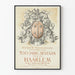 Vintage mindeplakat for 700 årsbyen Haarlem