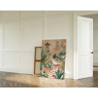 Plakat Tigres og Tempel