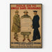 Vintage plakat Forsikring Onkel Sam Vægdekoration Militær