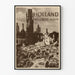 Vintage Holland Plakat Vil Rejse Sig Igen - Historisk Vægdekoration