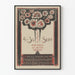 Plakat Floruit 4-30 September Hollandsche Teekenmaatschappij Pulchri Studio