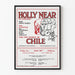 Plakat Koncert Holly Near for Chiles Folk