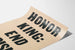 Vægplakat Honor King End Racisme