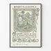 Dekorativ vintage plakat Riquet à la Houppe illustration indrammet