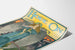 Vintage plakat Hope On med engel og lys