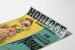 Vintage plakat Horloge Champs-Élysées Sommerkoncert Noraly