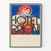 Vintage plakat af Hôtel Brioni til vægdekoration