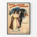 Vintage plakat A Contented Woman - Retro vægdekoration