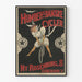 Vintage plakat Humbers Danske Cycler til vægdekoration