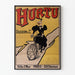 Vintage plakat Hurty Diligeon & Cie Paris på cykel