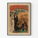 Vintage plakat af Les Misérables af Victor Hugo på italiensk
