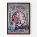 Vintage patriotisk plakat Uncle Sam og Old Glory