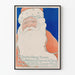 Vintage Julemand Plakat til Vægdekoration