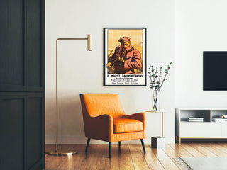 Vintage plakat Marche Zadwórzański 1928 til vægdekoration