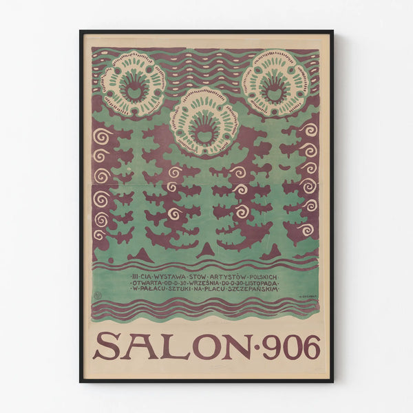 Vægdekoration plakat Stue 906 - Vintage polsk kunst