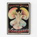 Vintage plakat: Enorm succes med La Caméléonnia til vægdekoration