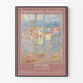 Amerikanske impressionistiske vægkunstplakat Petit Palais 1982